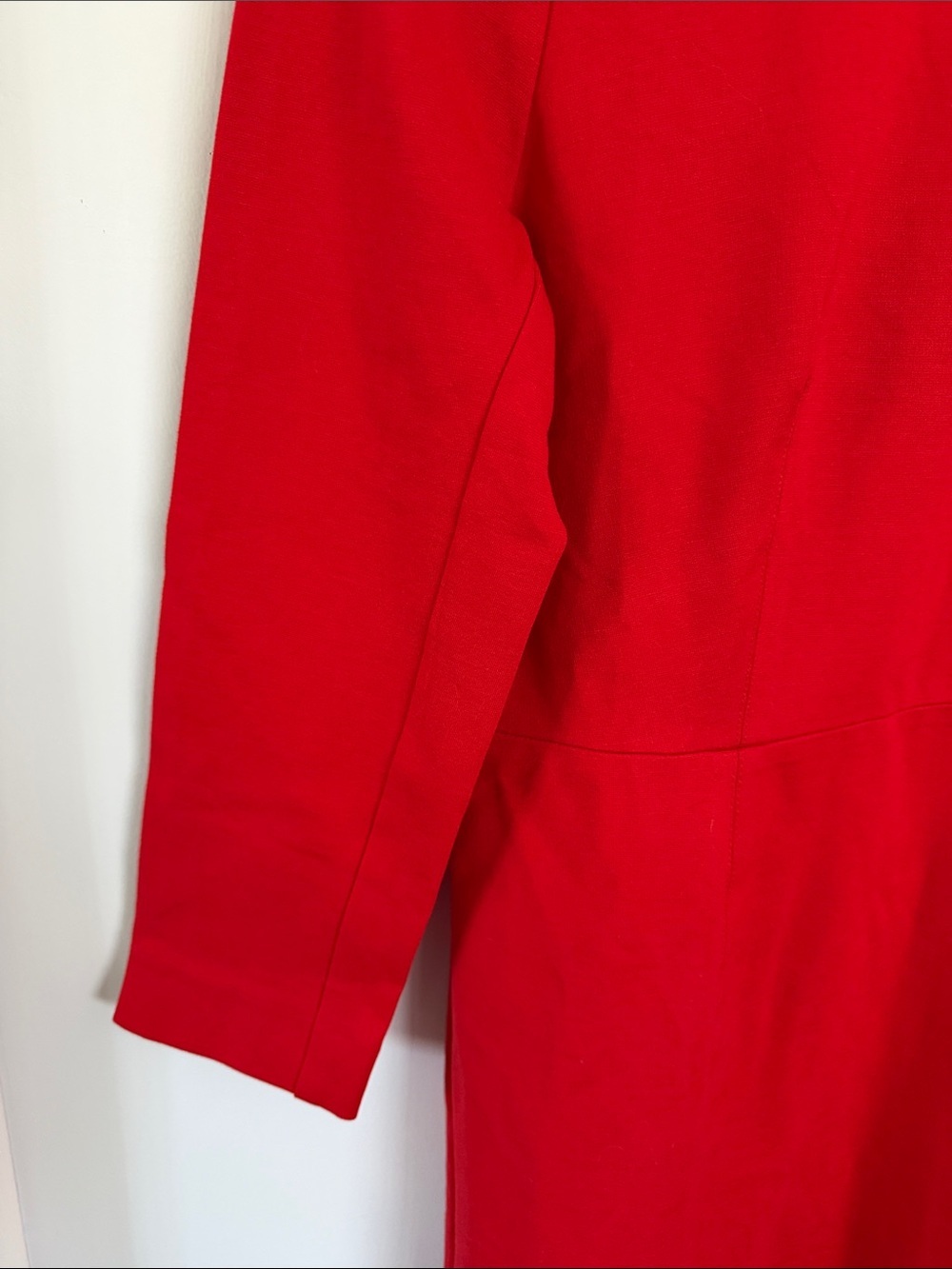 J. Crew Red Long Sleeve Sheath Dress size 4 - Picture 3 of 5